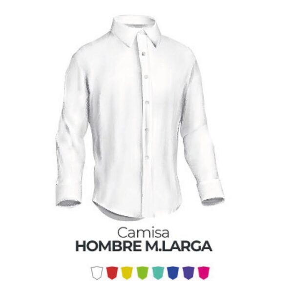 CAMISA HOMBRE MANGA LARGA