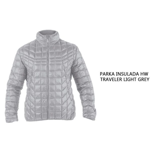 PARKA INSULADA HW TRAVELER LIGHT GREY