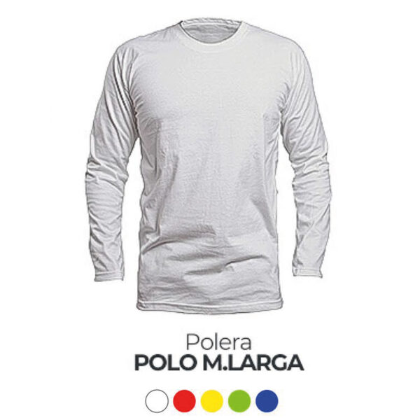 POLERA POLO MANGA LARGA