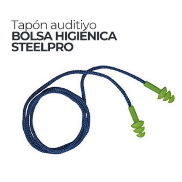 TAPON AUDITIVO BOLSA HIGIENICA STEELPRO