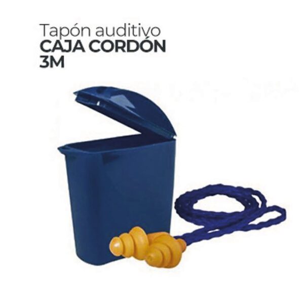 TAPON AUDITIVO CAJA CORDON 3M